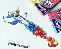 創意大集合 口水直流的糖果插畫
