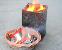 焚香燒紙錢 農曆七月