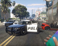 《俠盜列車手》GTA 5 新武器威力