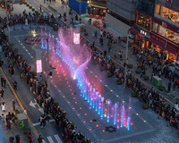 美麗海洋路音樂噴泉 釜山海雲台