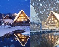 合掌村點燈 免抬頭